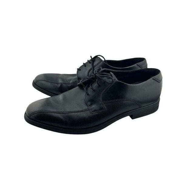 ECCO Mens Black Dress Shoes Size 47 (13) Lace Up main image 8
